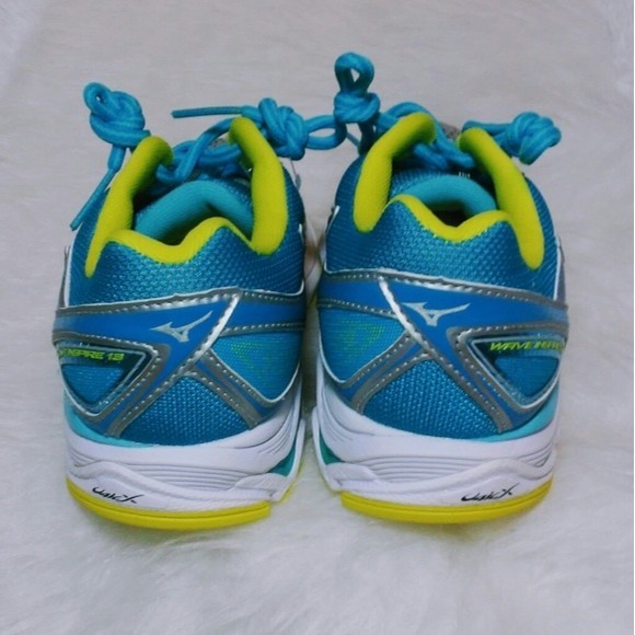 NEW Mizuno Women's Wave Inspire 13 Teal/White Running Sneakers US 6 Athletic - Picture 7 of 9
